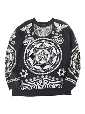 Imperious | Highly Embellished Graphic Sweatshirt | Size Large